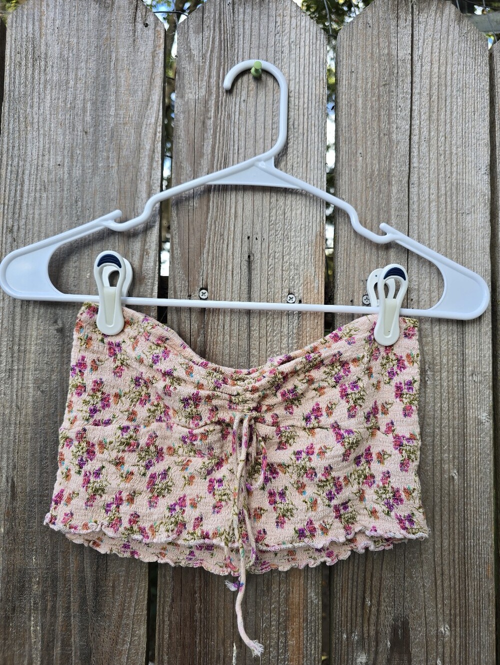 Free People Floral Tube Top